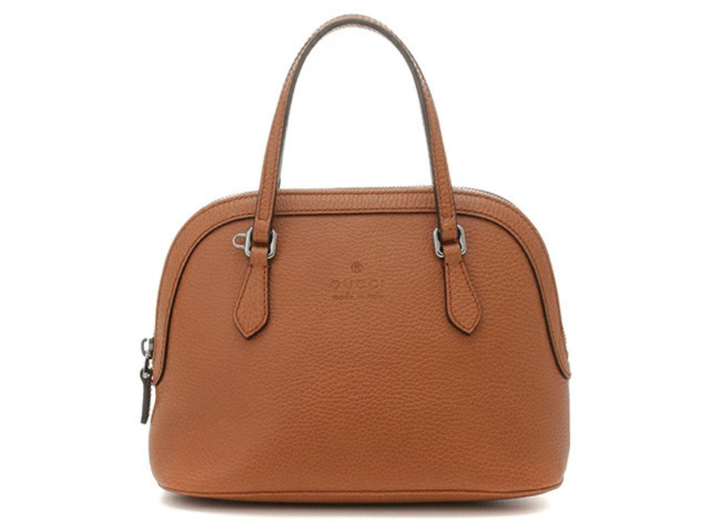 Gucci Calfskin Brown Bag
